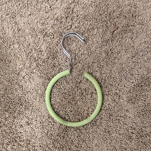 Elegant Green Circular Scarf or belt Holder